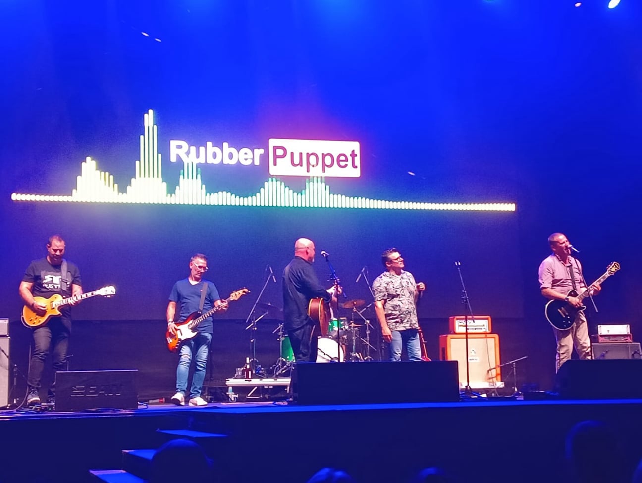 Rubber Puppet koncert Gyárkert Veszprém